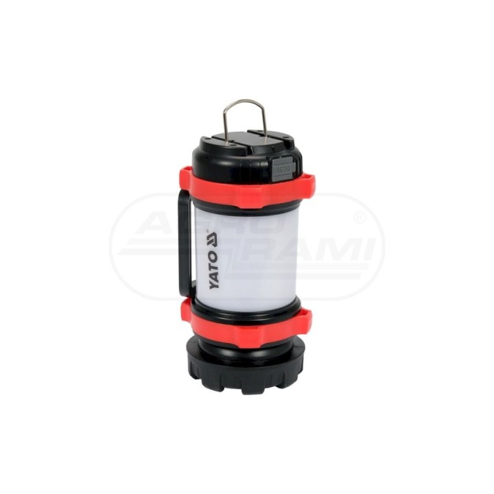 Szperacz wielofunkcyjny 3w1 380lm 6 trybów pracy CREE T6 + SMD LED, LI-ION YATO 45358V 3000 mAh YT08547