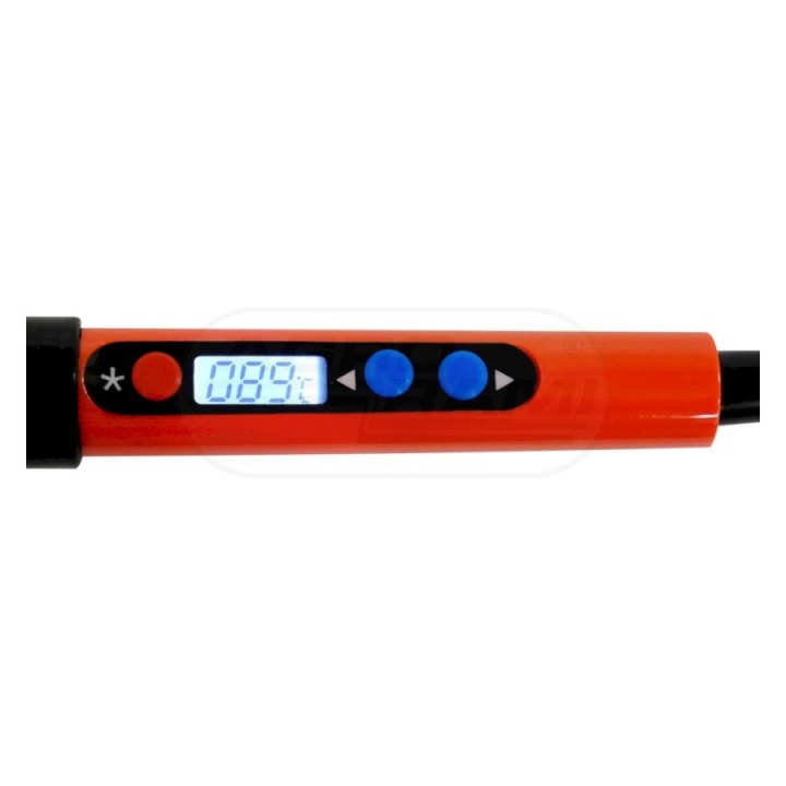 Lutownica oporowa 80W na grot 900m z wyświetlaczem LCD i regulacją temperatury 50-480 °C YATO YT82701