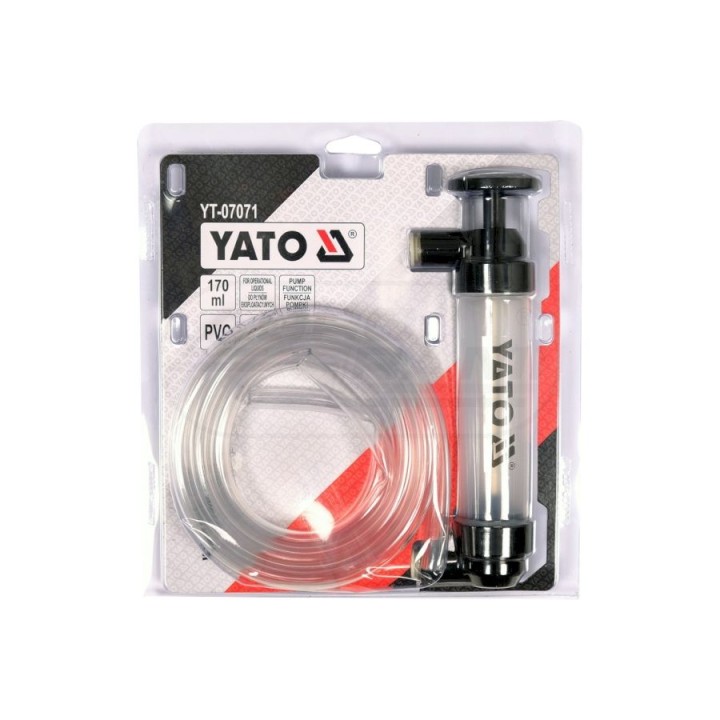 Pompa transferowa do płynów YATO 170 ml YT07071