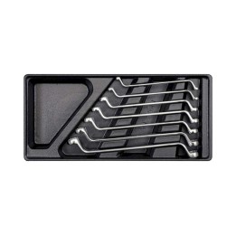 Wkład do szuflady klucze oczkowe odgięte YATO 6-19 mm 7 elementów YT-5533