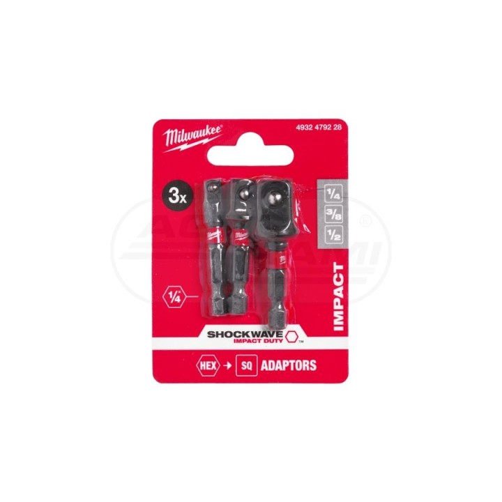 ZESTAW ADAPTERÓW DO NASADEK UDAROWYCH MIL 4932479228 Milwaukee