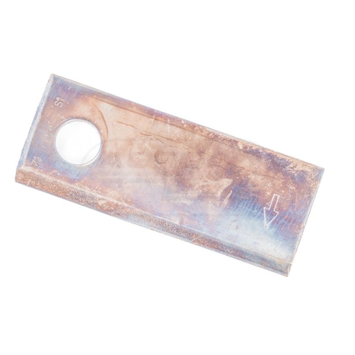 NOŻYK KOSIARKI PRAWY 120X48X4 Fi 18,5 mm ORYGINAŁ - paczka 25 szt 9935870001, VN9935870001 Kverneland