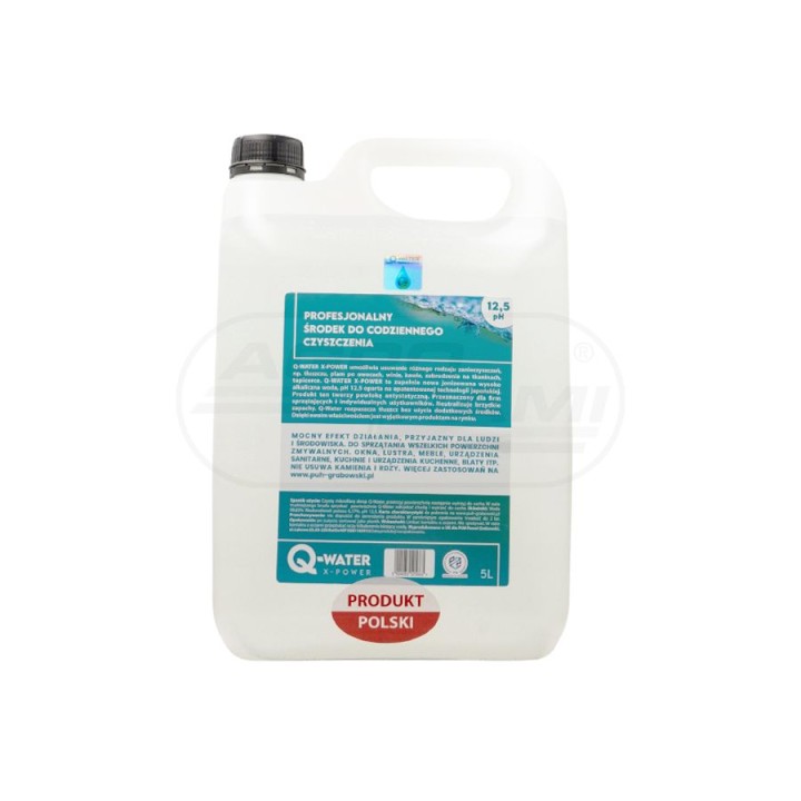 Uniwersalny środek do czyszczenia Q-WATER X-POWER 5 l ORYGINAL - 5 L - UNIWERSALNY