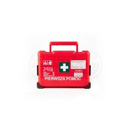 Apteczka pierwszej pomocy przenośna BD z wieszakiem DIN13157 DIN13157 + APARAT