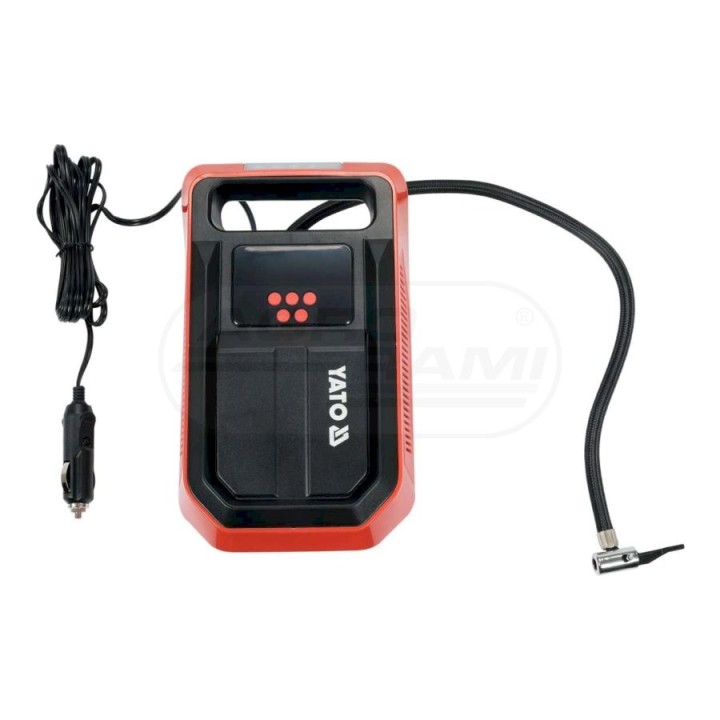 Kompresor samochodowy z wyświetlaczem LCD YATO YT-73470