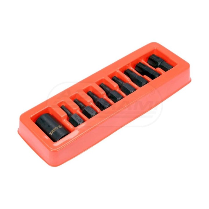 Zestaw udarowych kluczy trzpieniowych TORX YATO 1/2" YT-10664