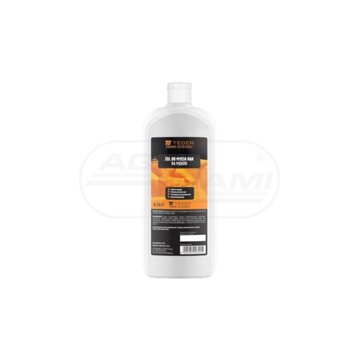 Żel do mycia rąk na mokro 500ml. TEGER TWSR1017