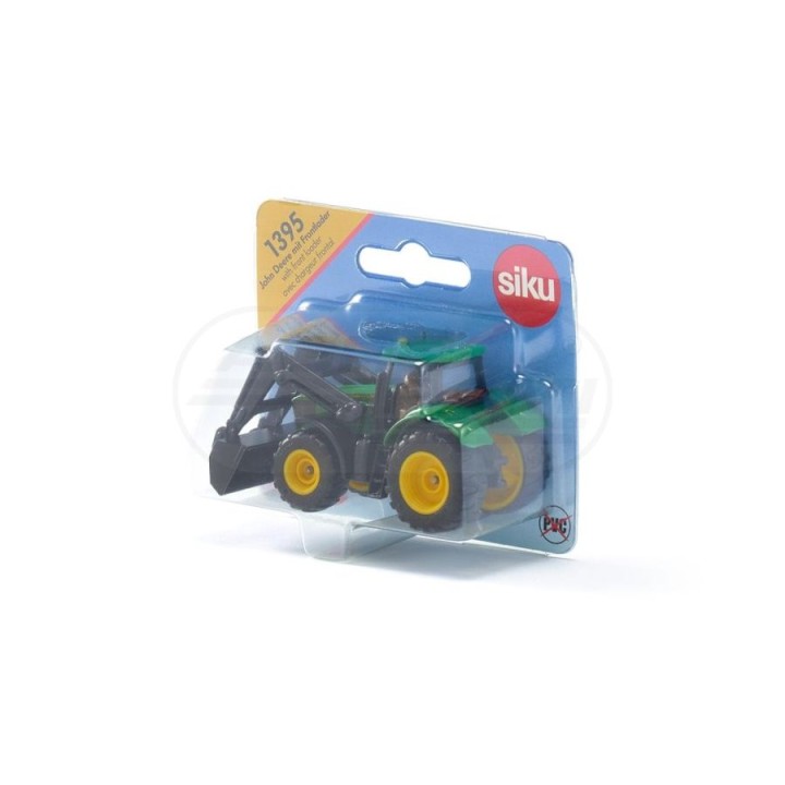 Traktor John Deere z przednią ładowarką SIKU S1395