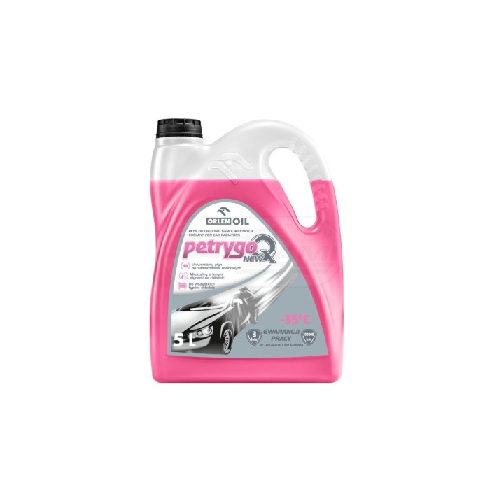 Płyn do chłodnic PETRYGO Q NEW ORLEN OIL 5 L QFP281B50