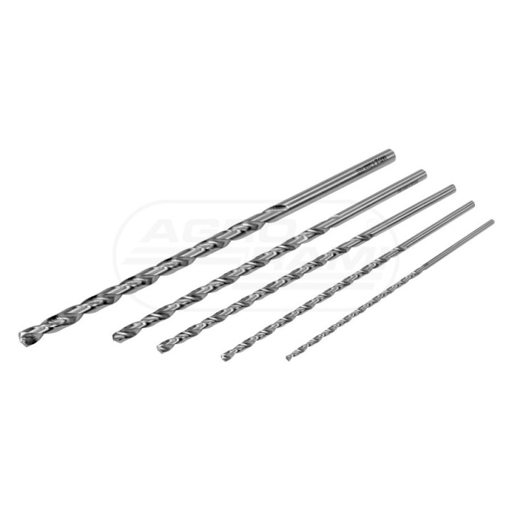 Długie wiertła do metalu YATO 3-8 mm 5 elementowy YT39820