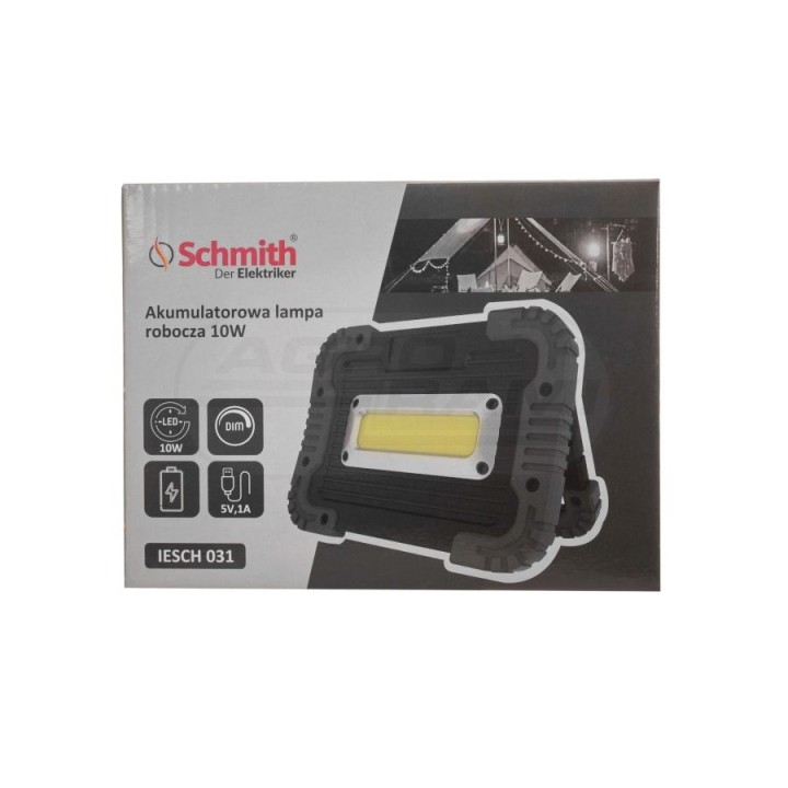 Akumulatorowa lampa robocza Schmith 10W IESCH 031 SCHMITH