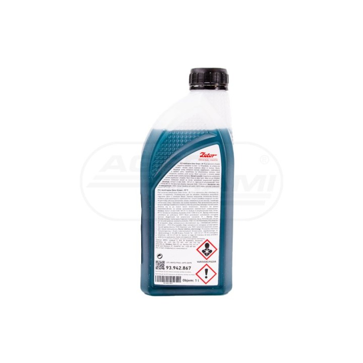 Płyn chłodniczy ZETOR GREEN -35* /SILNIK DEUTZ/ 1L 93942867 Zetor