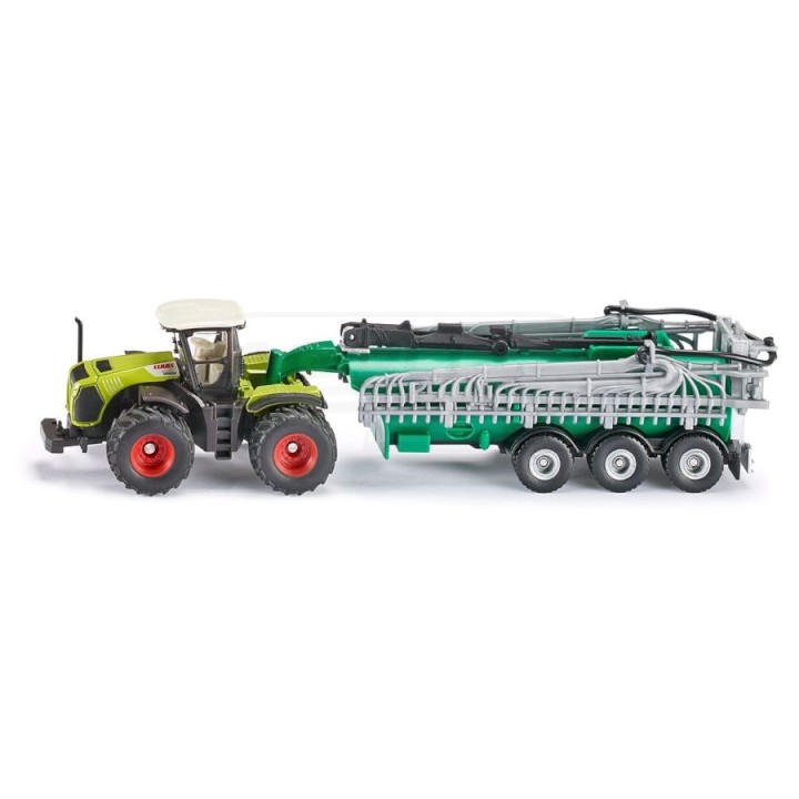 Traktor Class Xerion z cysterną Siku S1827 SIKU