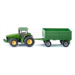 Traktor John Deere z przyczepą Siku S1953 SIKU