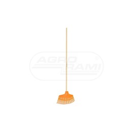 Grabie do liści plastikowe 1440mm trzonek sosnowy P-130 GP03