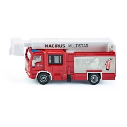 Magirus Multistar TLF z masztem teleskopowym i koszem ratowniczym Siku S1749 SIKU