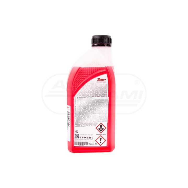 Płyn chłodniczy ZETOR RED -30* /SILNIK ZETOR/- 1L 93942864 Zetor