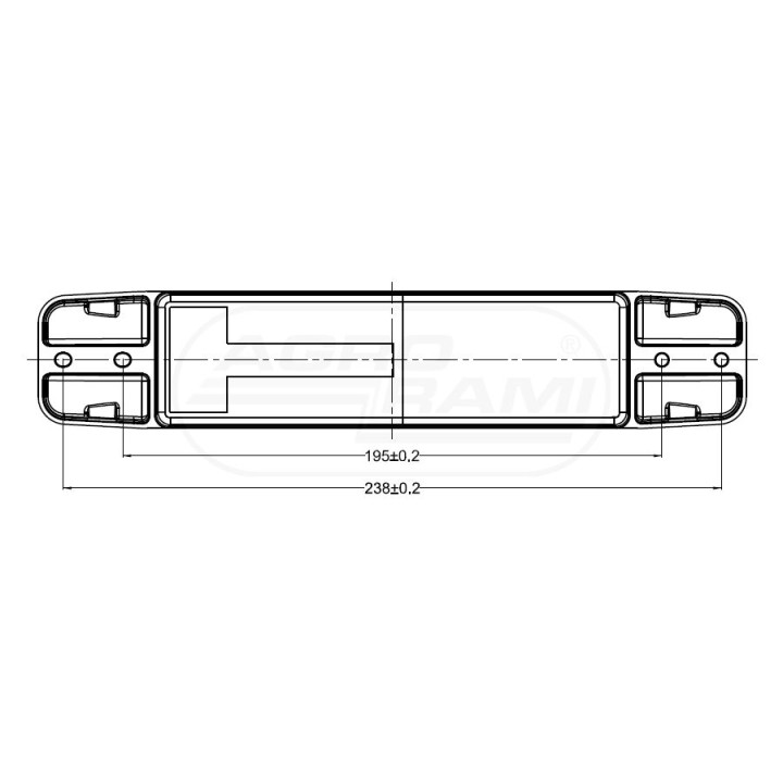 Lampa tylna LED 5-funkcyjna 12/24V uniwersalna L2320 L2320 12V/24V