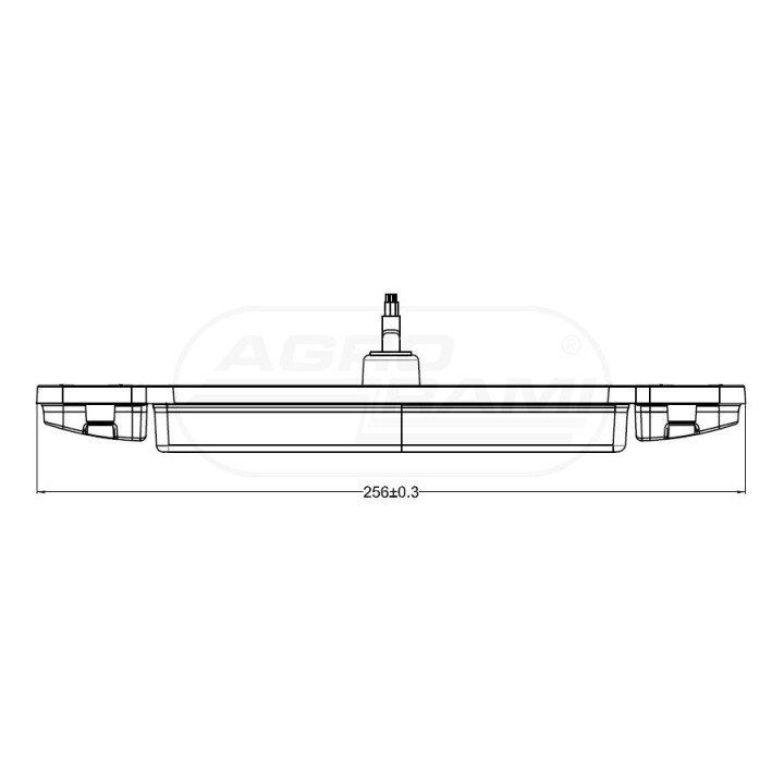Lampa tylna LED 5-funkcyjna 12/24V uniwersalna L2320 L2320 12V/24V