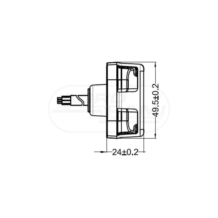 Lampa tylna LED 5-funkcyjna 12/24V uniwersalna L2320 L2320 12V/24V