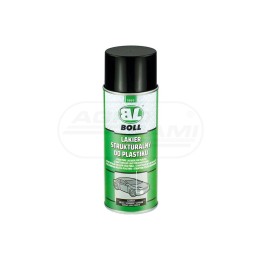 Lakier strukturalny do plastiku spray 400ml czarny BOLL 001400