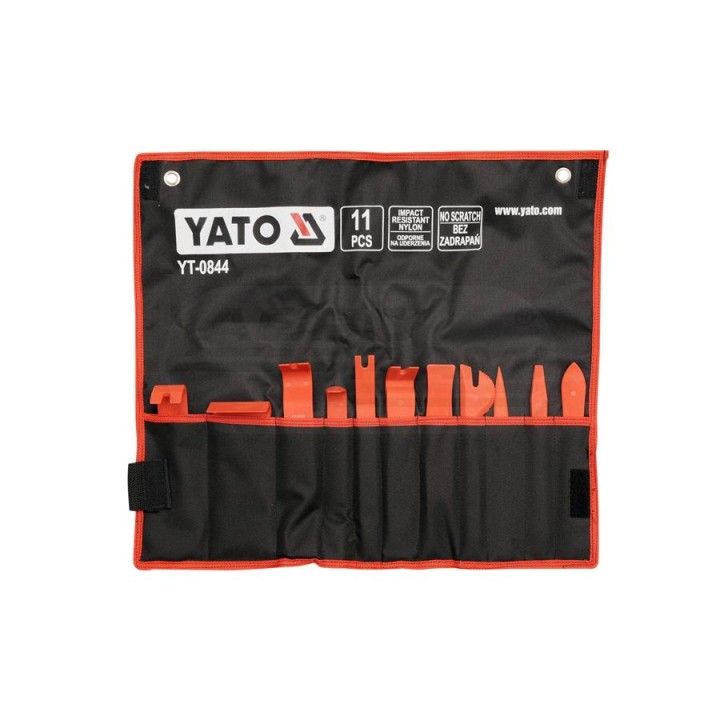 Zestaw 11 sztuk ściągaczy do tapicerki YATO YT0844