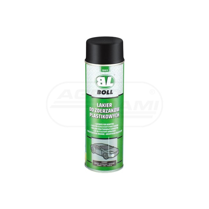 Lakier do zderzaków spray 500ml czarny BOLL 001016