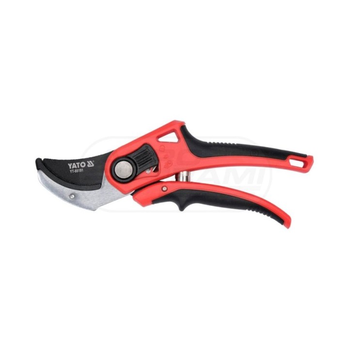 Sekator kowadełkowy regulowany YATO 208 mm YT88191