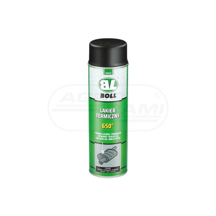 Lakier termiczny spray 500ml czarny BOLL 001019
