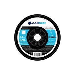 Żyłka na szpuli PREMIUM - kwadrat 2,4 mm 400 m 35-081 (SZPULA 400 M) Cellfast