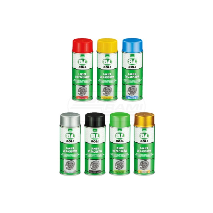Lakier do zacisków spray 400ml srebrny BOLL 001114