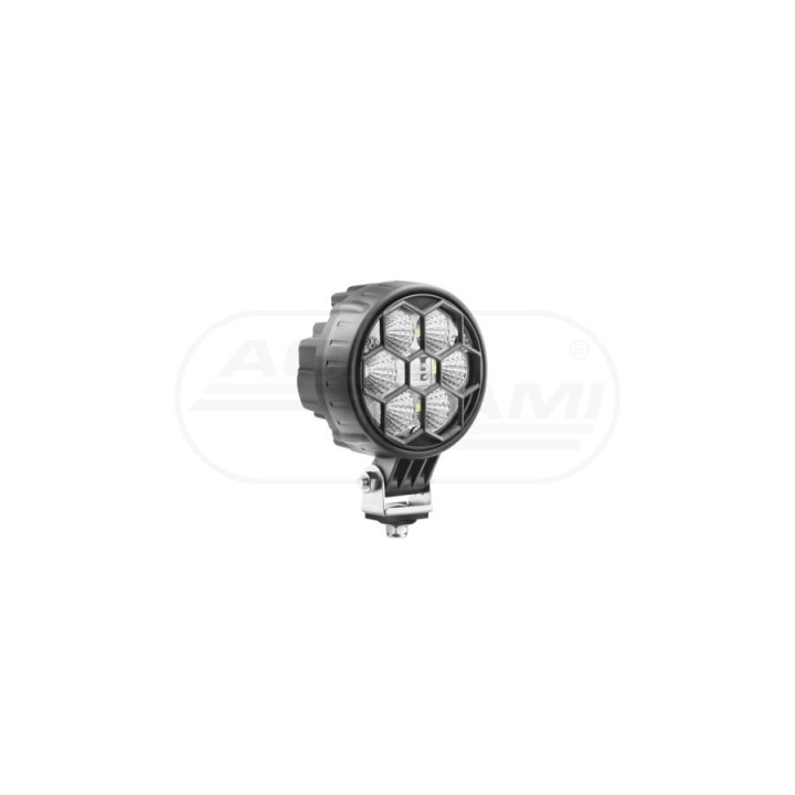 Lampa robocza LEDF fi117-50° 3000lm 12/24V (Cz+)+kratka,przew.0.5m, CRC3H.56900.01 WESEM