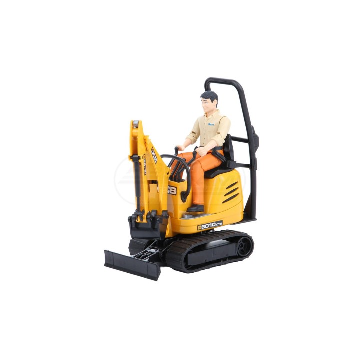Minikoparka z figurką JCB BR62002 BRUDER