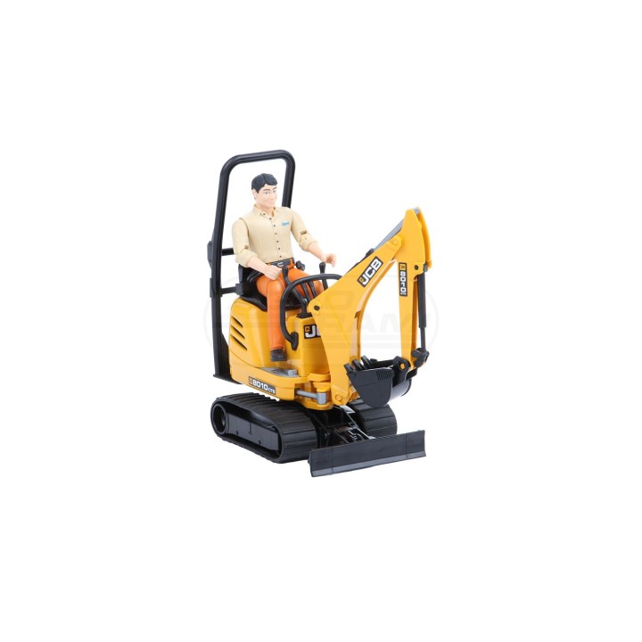 Minikoparka z figurką JCB BR62002 BRUDER