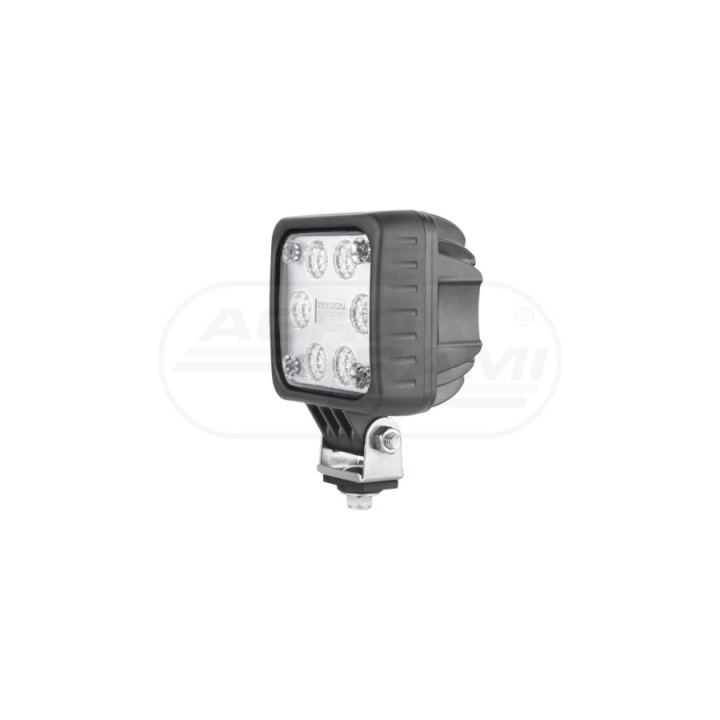 Lampa robocza LEDF 100x100-50° 3000lm 12/24V (1Cz+)+złącze DT04-2P, LED9B.53807.50 WESEM