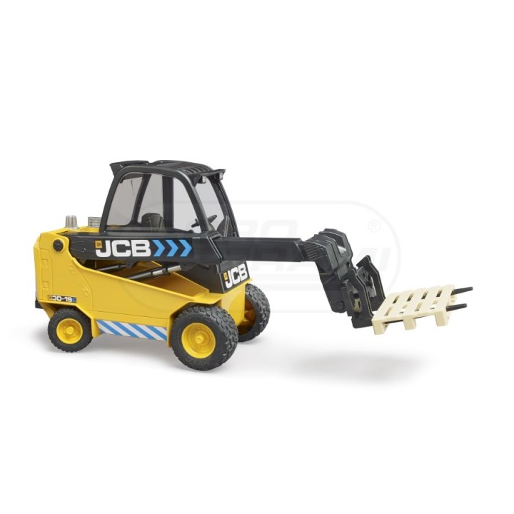 JCB Wózek widłowy z ładowaczem teleskopowym (Teletruk) + paleta Bruder 02512 BR-02512 BRUDER