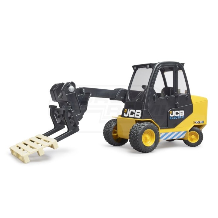 JCB Wózek widłowy z ładowaczem teleskopowym (Teletruk) + paleta Bruder 02512 BR-02512 BRUDER