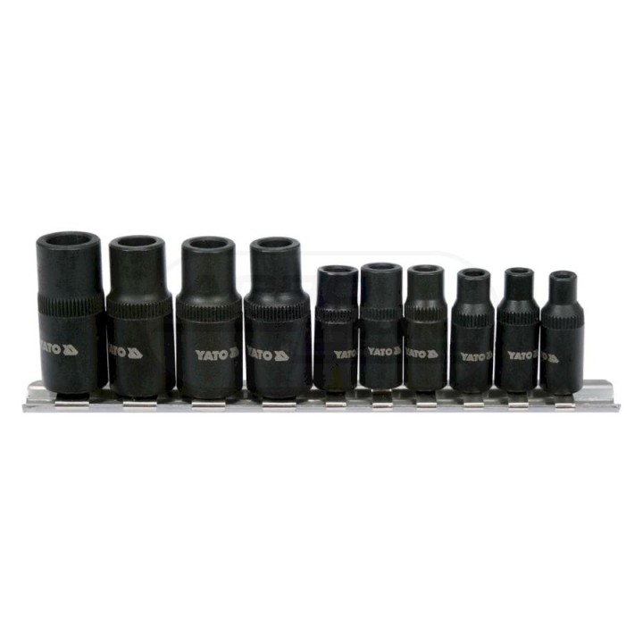 Zestaw adapterów do gwintowników YATO 1/4" 3/8" YT29280