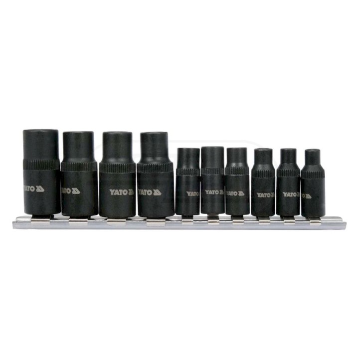 Zestaw adapterów do gwintowników YATO 1/4" 3/8" YT29280