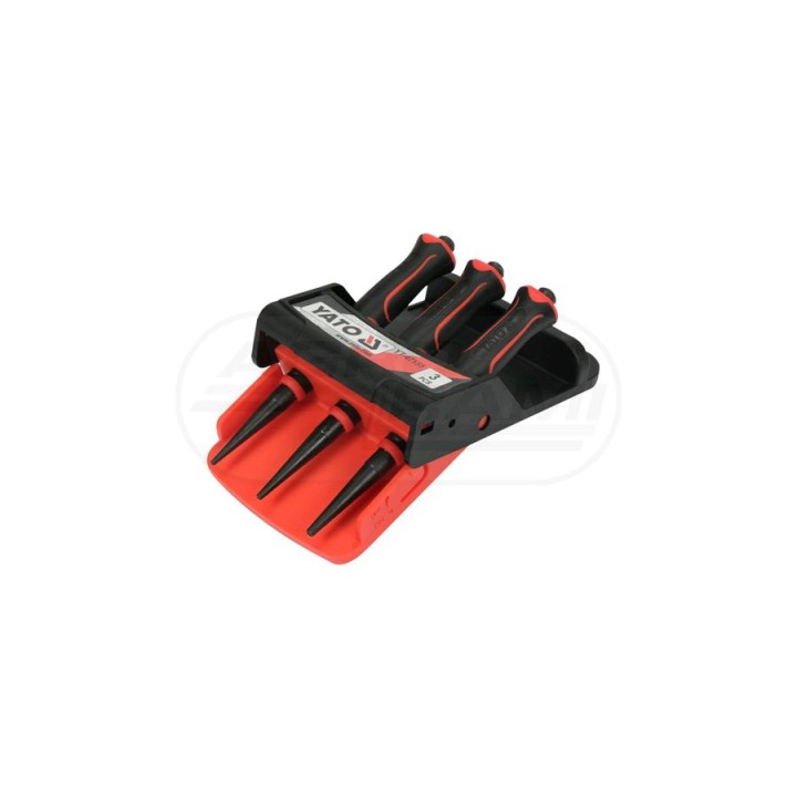 Dobijaki do gwoździ zestaw YATO 3 elementowy YT-47155