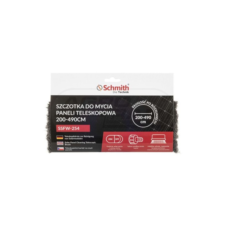 Szczotka do mycia paneli Schmith 200-490 cm SSFW254 SCHMITH