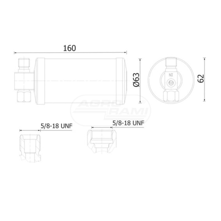 OSUSZACZ KLIMATYZACJI 87374420 , 82023593 , 47446236 , MAHLE | BEHR