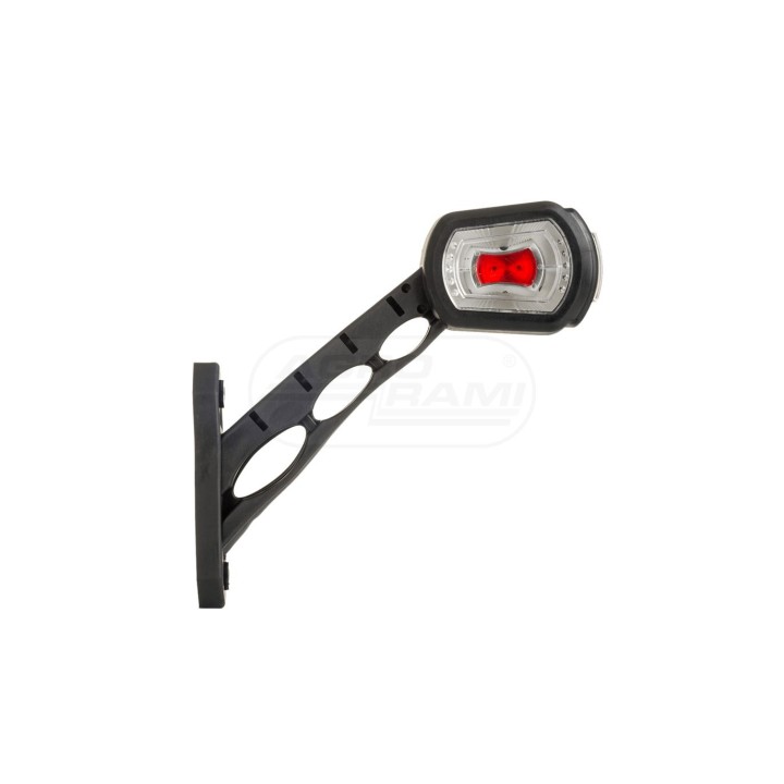 Lampa obrysowa diodowa trzyfunkcyjna na wysięgniku długim ukośna prawa 12/24V LDCC2699 HORPOL