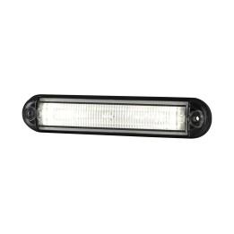 Lampa obrysowa typu slim ze swiatłowodem biała 12/24V LD 2332 HORPOL