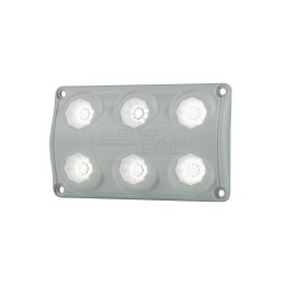 Lampa diodowa oświetlenia wnętrza prostokątna 12/24V LWD 2154 HORPOL