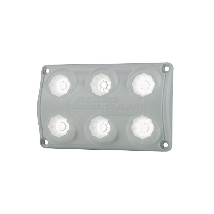 Lampa diodowa oświetlenia wnętrza prostokątna 12/24V LWD 2154 HORPOL
