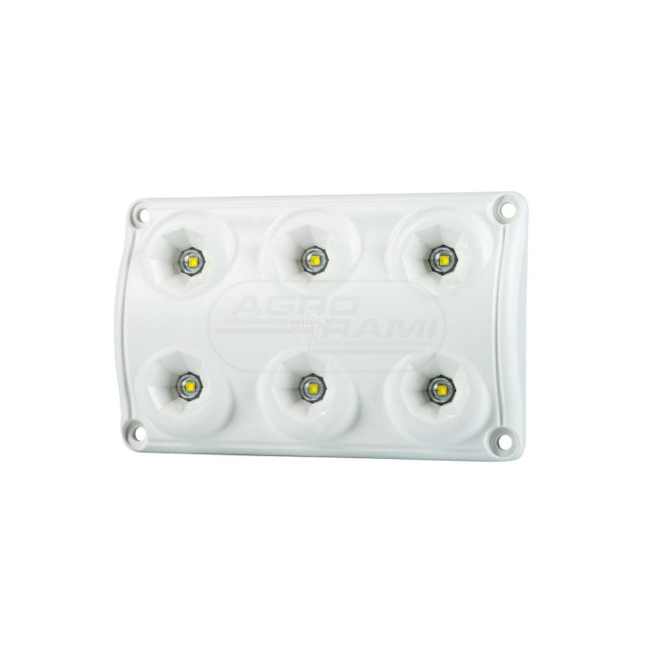 Lampa diodowa oświetlenia wnętrza prostokątna 12/24V LWD 2154 HORPOL