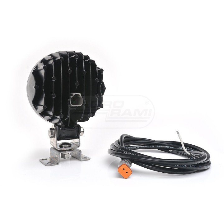 Lampa robocza W162 7000lm 12V-70V światło skupione ze złączem Deutsch 1154/II WAŚ