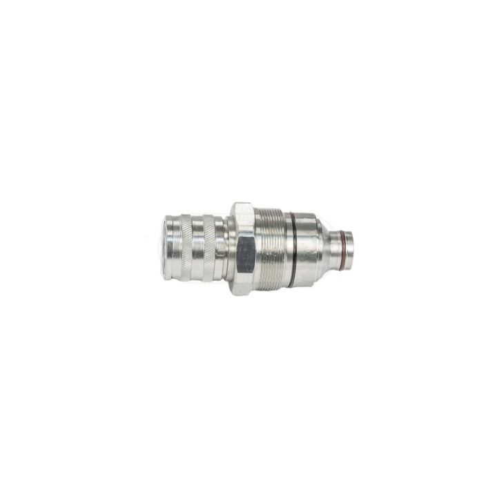 Złącze hydrauliczne żeńskie szybkozłącze z płaską powierzchnią  łącznikami 1/2" Korpus ISO 16028
