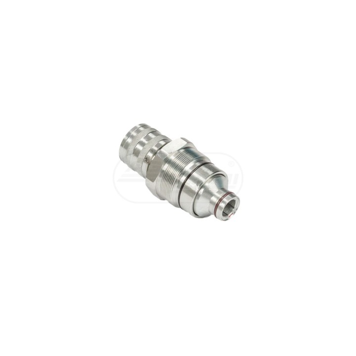 Złącze hydrauliczne żeńskie szybkozłącze z płaską powierzchnią  łącznikami 1/2" Korpus ISO 16028